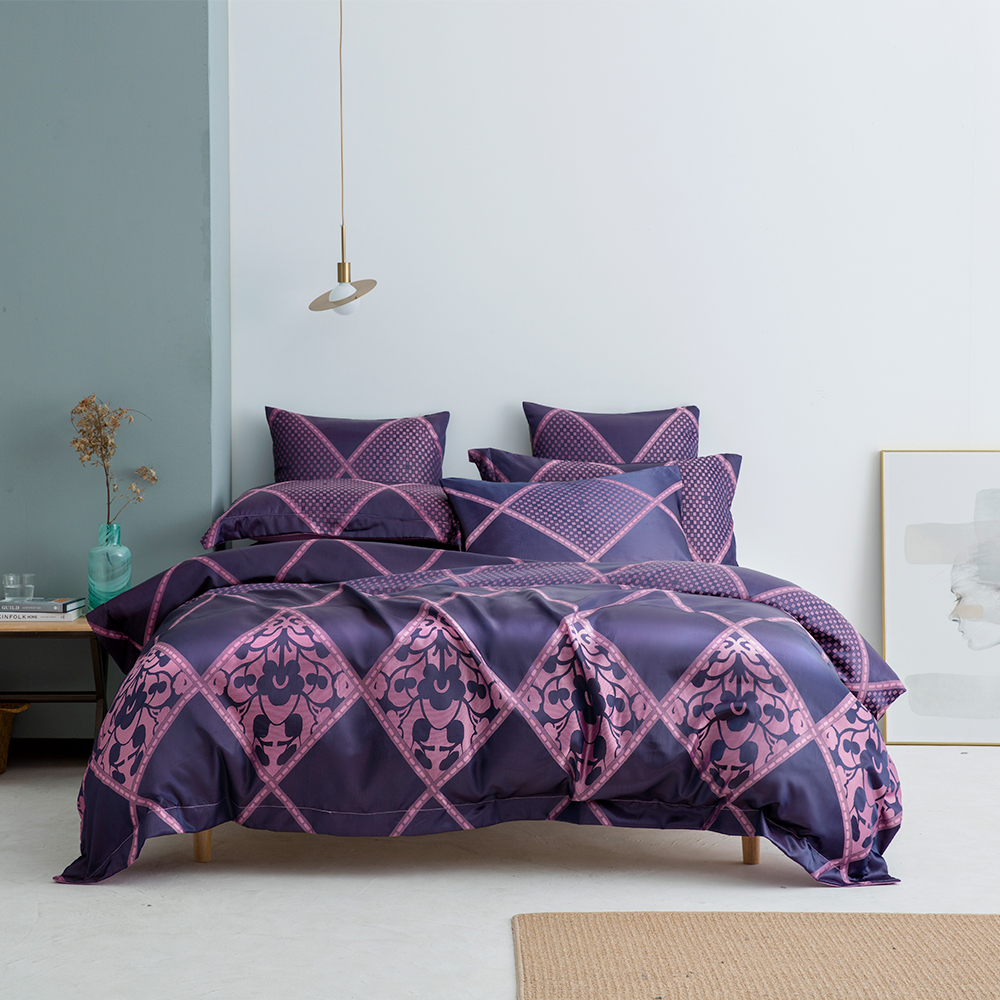 100 Polyester Bett Set Soft Touch Bettwäsche Set Seide wie 3 Stück